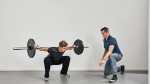 Trainerman für Superkräfte