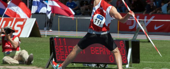 Sport und Training, Speerwurf